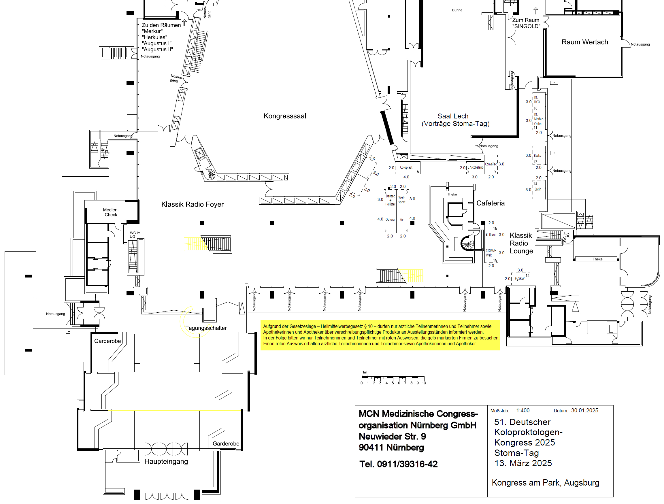 Galerie (1.OG) - Hauptkongress