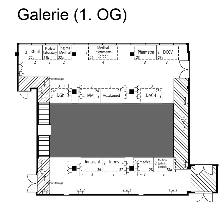 Galerie (1.OG) - Hauptkongress